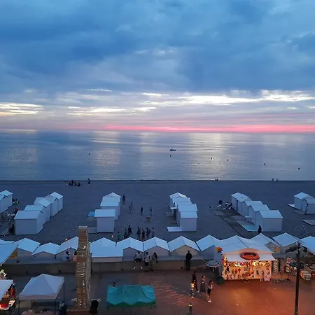 Lejlighed Studio Vue Panoramique Sur Mer - 20m2 - Wifi - 2 Personnes - Animaux Ok Mers-les-Bains